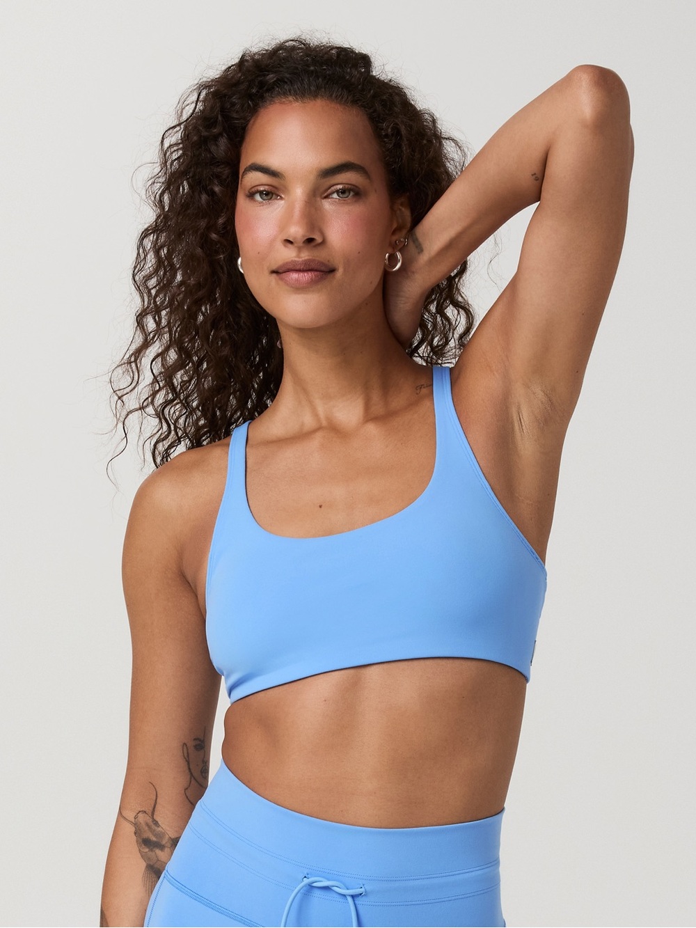 Vuori Sky Blue Yosemite Sports Bra